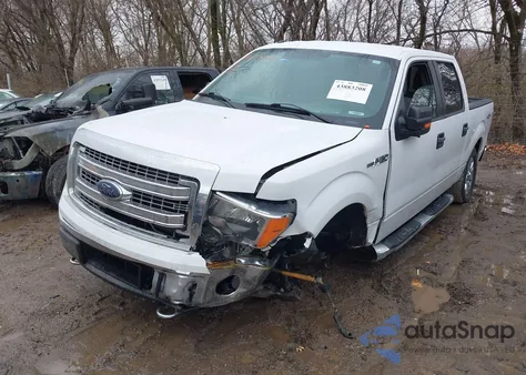 2014 Ford F-150 Xlt from USA, damaged, VIN 1FTFW1EF1EFB97227